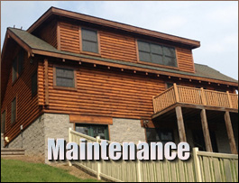  Mc Leansville, North Carolina Log Home Maintenance